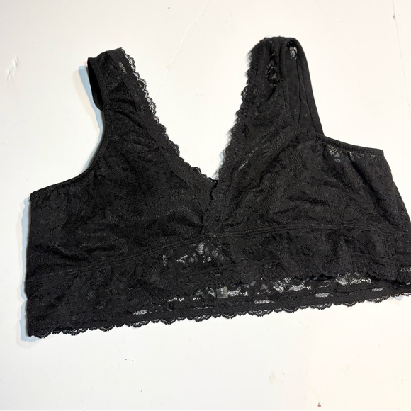 Torrid Black Lace Bralette 3x - Picture 2 of 7
